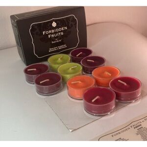 PartyLite Forbidden Fruits Tealight Sampler New in box quantity 10 P95559